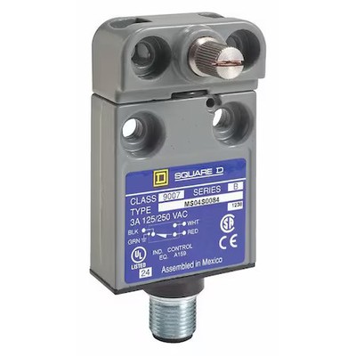Telemecanique Sensors 9007Ms04s0084 Limit Switch, No Lever, Rotary, Spdt, 6A At
