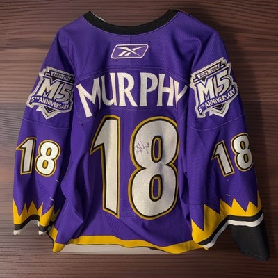 2005-06 Team Issued Reebok Ryan Murphy #18 Manchester Monarchs AHL Hockey Jersey