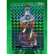 2024 Panini Mosaic #232 Green Mosaic Eddie George Tennessee Titans
