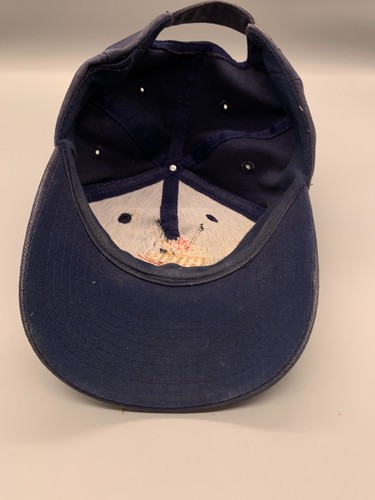 Labatt Blue Hat Cap Strap Back Blue Hockey Beer College Party Frat Dad Mens - Picture 9 of 12