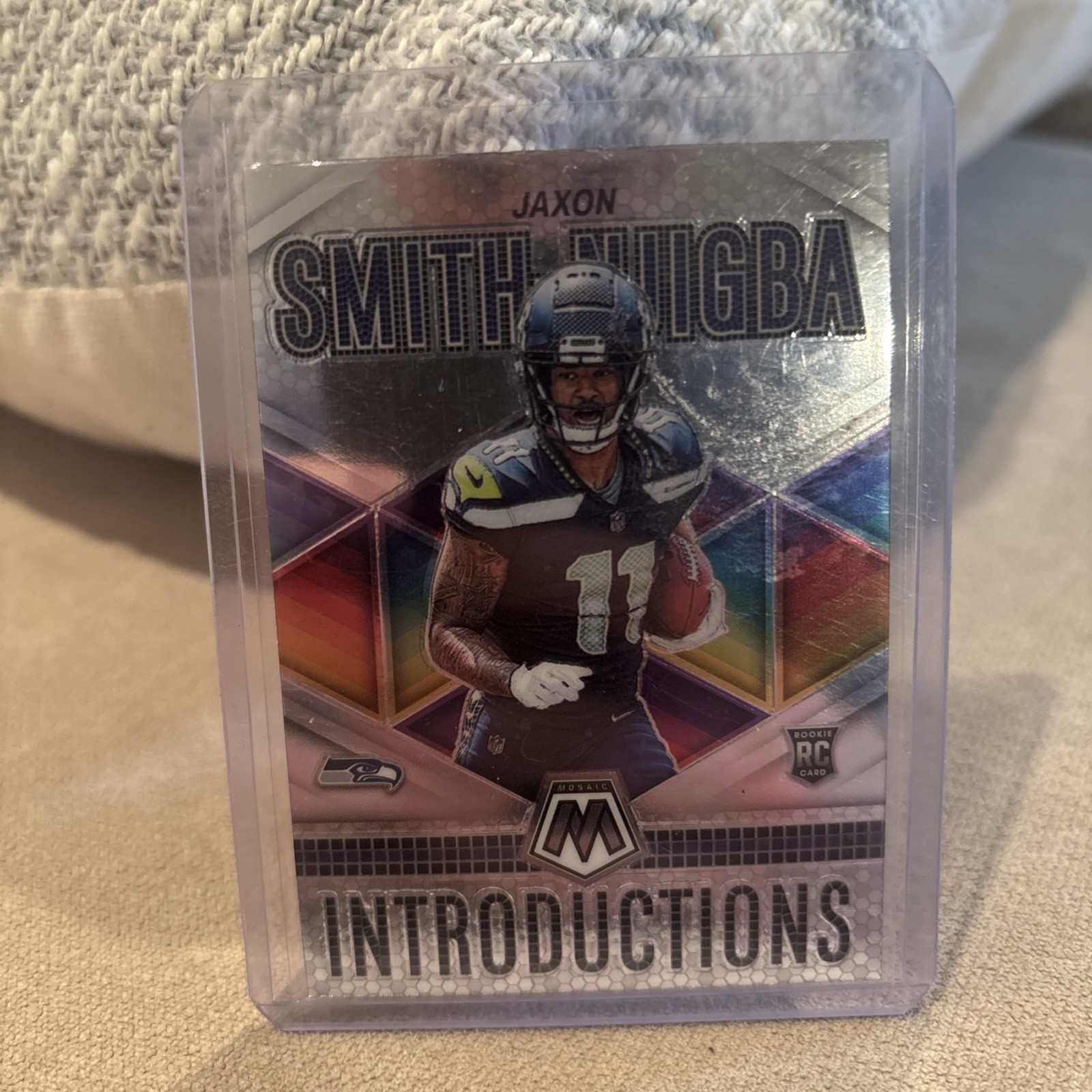 2023 Panini Mosaic - Introductions Jaxon Smith-Njigba #I-7 (RC)