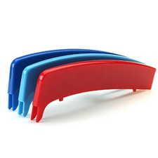 F�r BMW 1er E81 E82 E87 M-Farbe Nieren K�hlergrill Abdeckung Streifen Clips DE