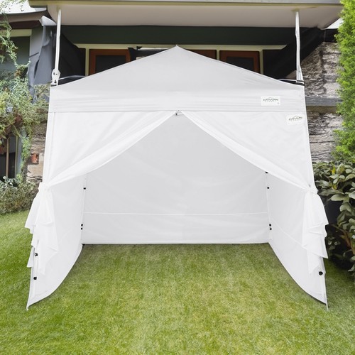 Caravan Canopy 10"x10"Tent Sidewalls for Canopy, White(Sidewalls Only)(Open Box) - Picture 5 of 10