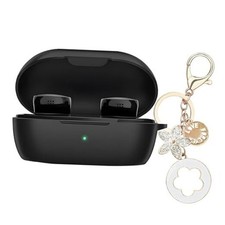Case Cover Compatible with Bose New QuietComfort Earbuds, Soft Silicone Black