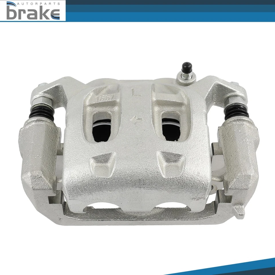 2Pcs Front Disc Brake Calipers w/ Bracket For 2006-2012 Infiniti FX35 V6 3.5L - Image 4 of 4