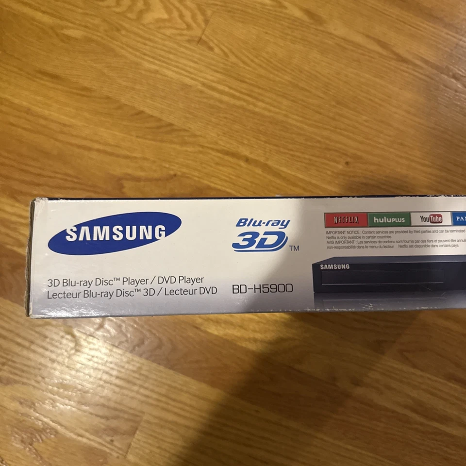 Samsung (BD-H5900) HD Up conversion 3D Blu-ray & DVD & CD Player & DUAL Wi-Fi - Image 2 of 4