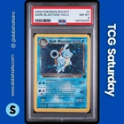 2000 POKEMON TEAM ROCKET #3/82 DARK BLASTOISE HOLO RARE PSA 8