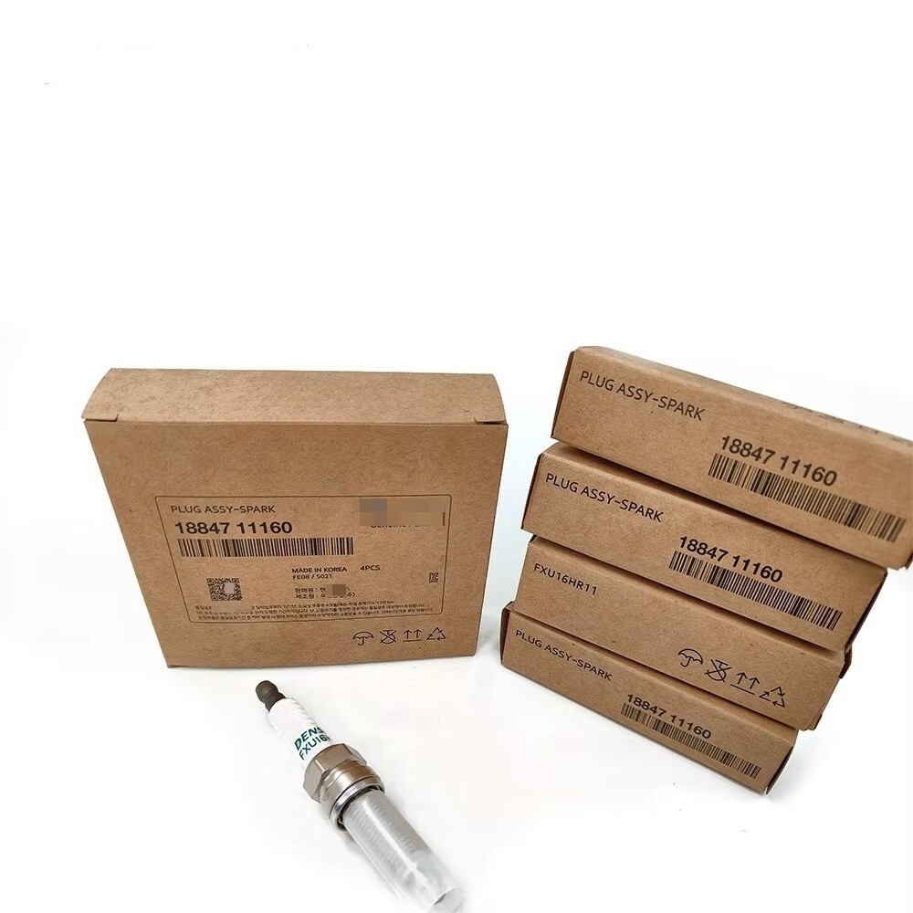 18847-11160 Set of 4 Dual Iridium Spark Plug For Sonata 201117 K5