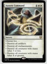 Austere Command Commander: Wilds of Eldraine 62 R NM MTG