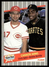 1989 Fleer Chris Sabo/Bobby Bonilla Cincinnati Reds/Pittsburgh Pirates #637