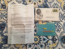 FDC Davy Crockett signed by O"Connor Ayerst Letter - NEAT!