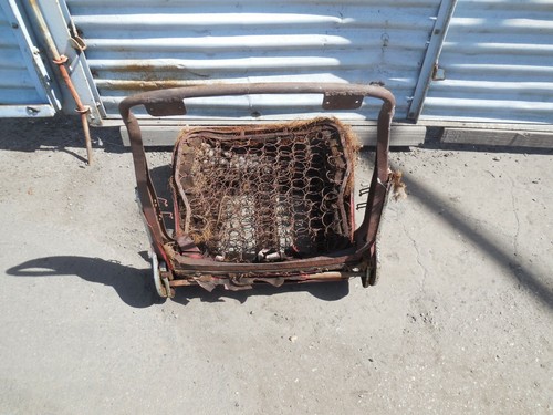 PORSCHE 356 A B T5 FRONT SEAT LEFT DRIVER 356A 356B T2 - Picture 4 of 8