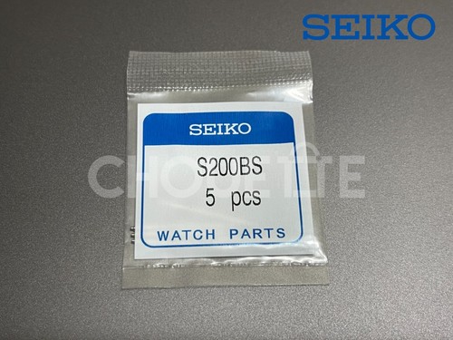 5PCS Genuine Seiko 20mm S200BS Spring Bars for Seiko Presage Sharp Edge Series