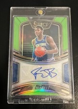 2019-20 Select Signatures Neon Green Prizm 9/35 Rookie Auto RC
