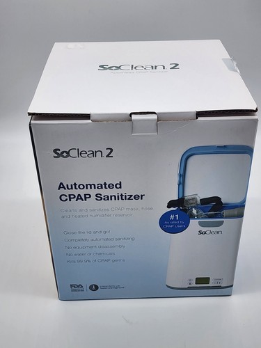 SO CLEAN 2 CPAP Machine Cleaner and Sanitizer w/ Power Adapter & Hose SC1200 - Picture 1 of 14