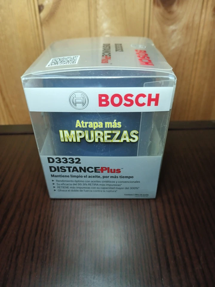 Filtro de aceite Bosch D3332 Distance Plus nuevo hecho en EE. UU. Foto 4 de 4
