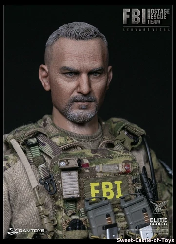 Figura 1/6 DamToys US FBI HRT Agente Equipo de Rescate de Rehenes Servarevitas 78042 DAM - Imagen 10 de 12