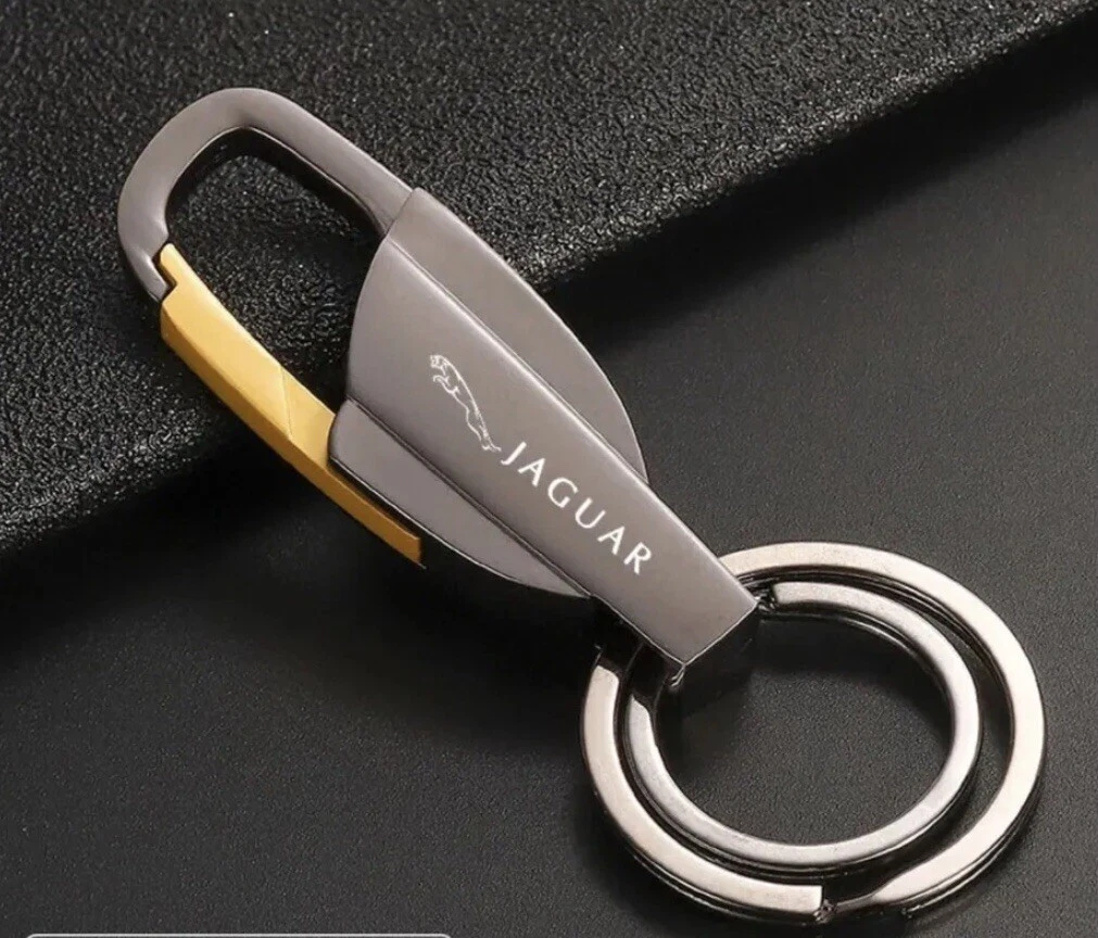 JAGUAR KEY RING zINC ALLOY ALL MODELS Jaguar XF XE XJ F TYPE Gift