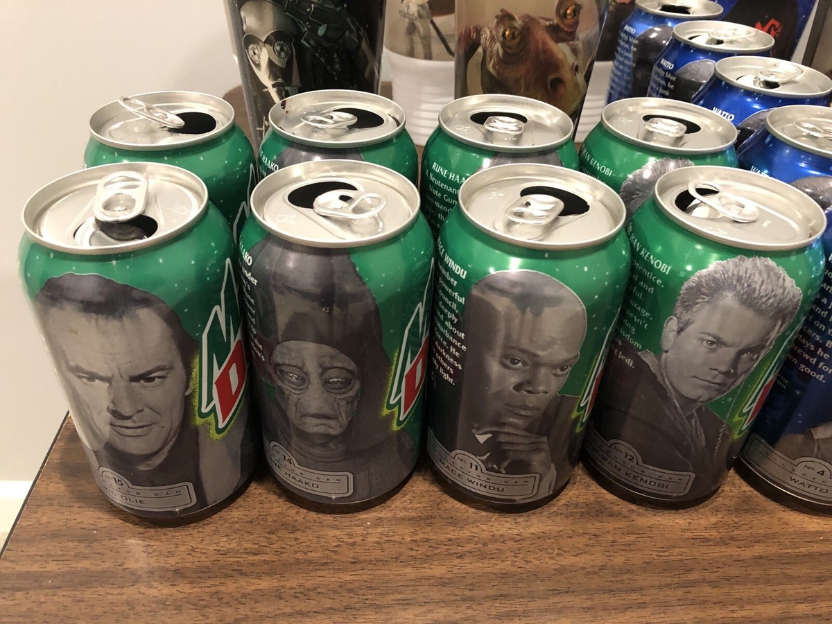 Star War Episode-1 Phantom Menace Pepsi Cans & KFC, Taco Bell 