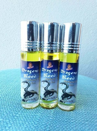 Kamini Perfume Roll-On Dragons Blood 8ml Perfume Incense Body Fragrance Oil - Picture 3 of 3