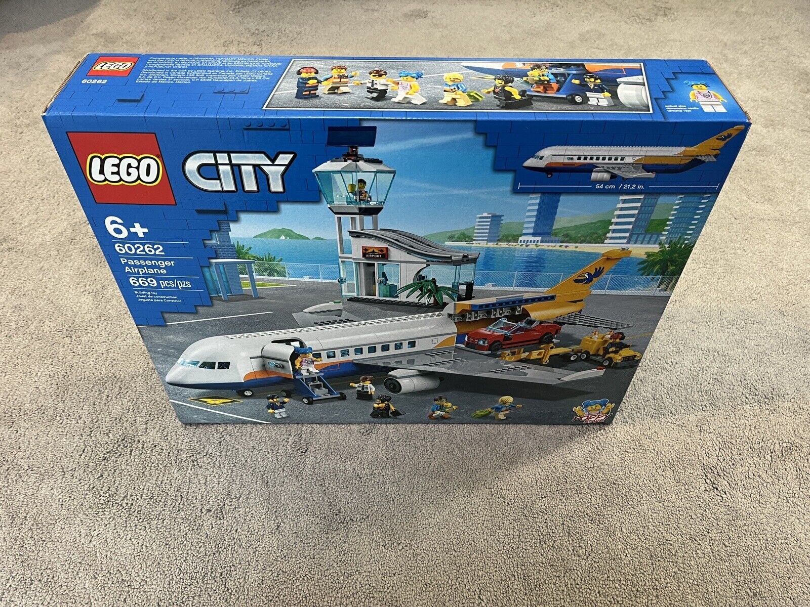 LEGO City Passenger Airplane - 60262 - New & Sealed