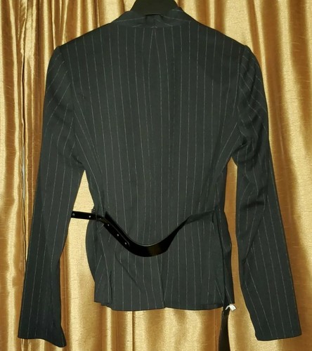 Worthington Striped Black and White Jacket (Size 4) - Picture 4 of 6
