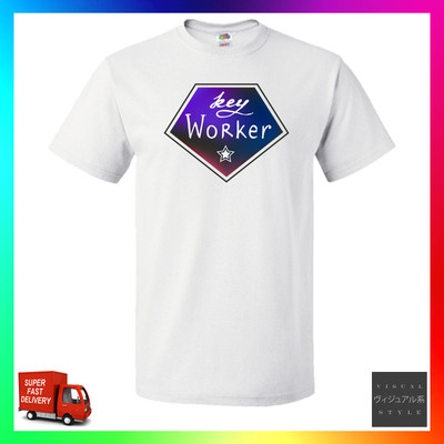 Key Worker TShirt T-Shirt Social Distancing Self Corona Arzt Krankenschwester Shop