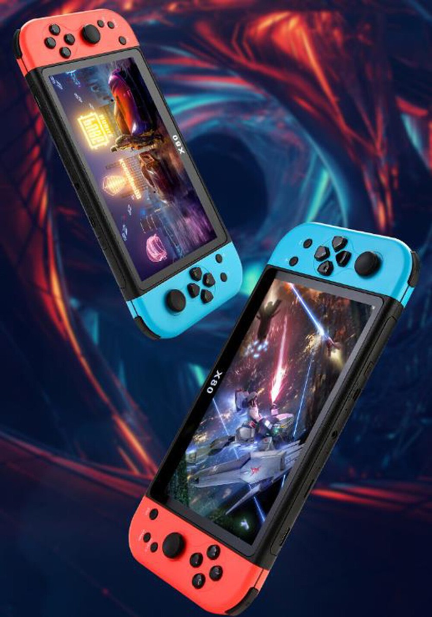 Portable X80 Game Console Screen Home Handheld Built-In 20000