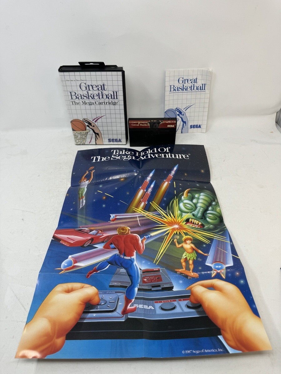 Trader Games - CALIFORNIA GAMES SEGA MASTER SYSTEM (MS) PAL-EURO (COMPLETE - GOOD CONDITION