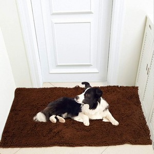 chenille dog mat