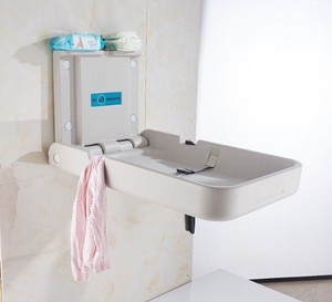 toilet baby changing table