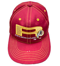 Vintage Washington Redskins Hat Cap Snap Back Maroon Base Ball Big R Logo Annco