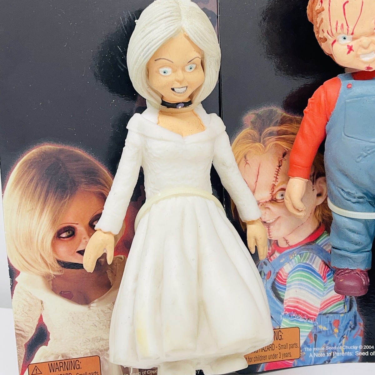 Child's Play SEED OF CHUCKY + TIFFANY & GLEN Rubber Monster Dolls