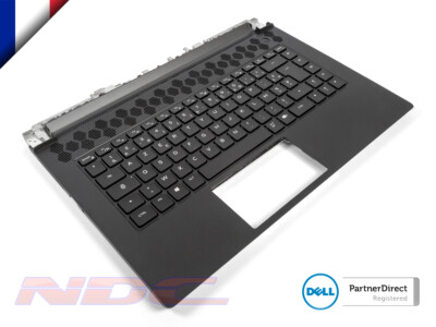 Dell Alienware m15 R5/R6 Handauflage & französische RGB 4-Zonen Tastatur - 05WC70 + 0M91GD