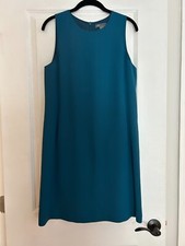 EUC Vince Teal Sheath Dress Size 10