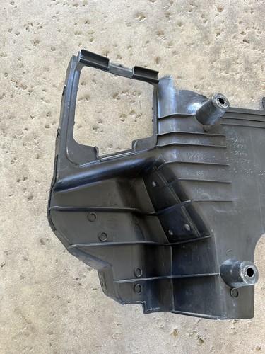 1990 NISSAN 300ZX (2+2) FRONT LOWER KICK PANEL TRIM COVER LEFT SIDE BLACK OEM - Picture 7 of 10