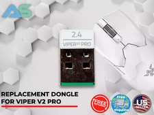 Genuine OEM Razer Viper V2 Pro Mercury USB-A Dongle 2.4GHz Receiver