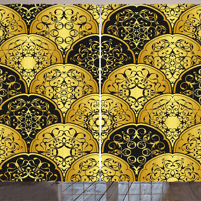 Mandala Rustikale Gardine Maßstab Stil Kreise