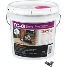 Tiger Claw TC-G Hidden Deck Fasteners, 900 Piece Bulk Pail