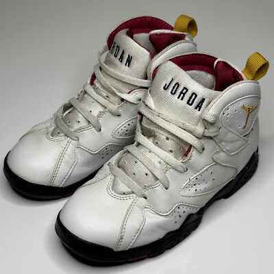 Nike Air Jordan 7 Retro Cardinal 2005 PS 304773 101 Size 13 With