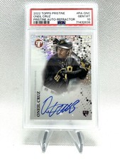 Oneil Cruz RC 2022 Topps Pristine Autographs Refractors /99 PAONC PSA 10