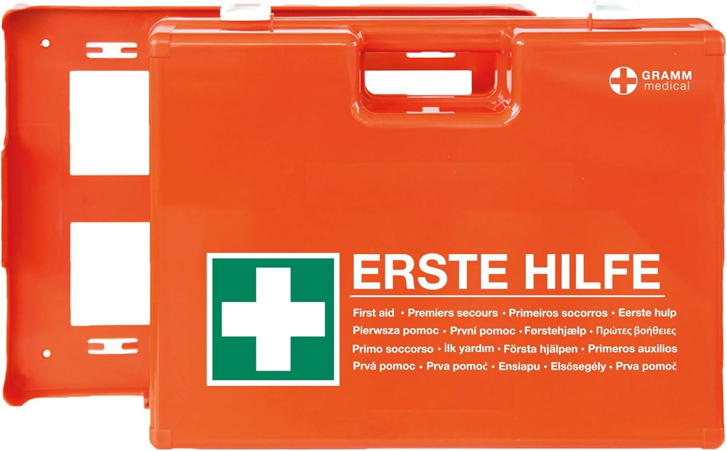 Trousse de secours MULTI avec support mural pour premiers soins à fixer