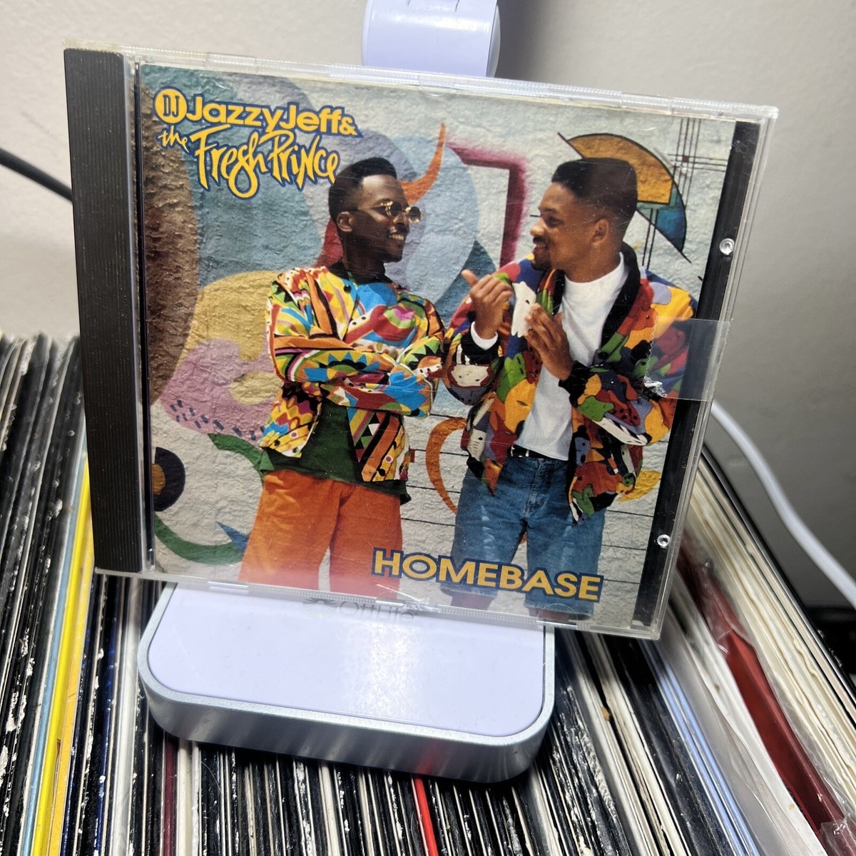 DJ JAZZY JEFF & THE FRESH PRINCE HOMEBASE CD VG ALBUM 1991