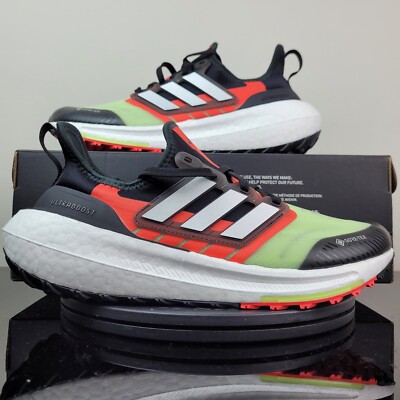 adidas Ultraboost Light Gore Tex Running Shoes Lucid Lemon HP6727 Men's Sz 9