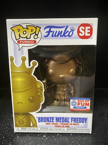 Funko Pop Vinyl Figure Fundays Box of Fun 2021 Bronze Medal Freddy LE3000 | eBay