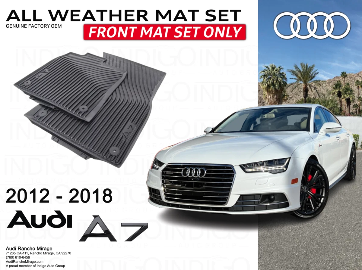 Genuine OEM Floor Mats, Carpets & Cargo Liners for Audi A7 Quattro