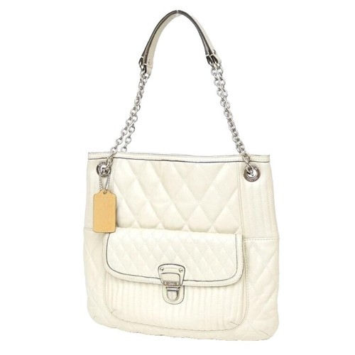 COACH Tabby Shoulder Bag 26 Quilted Ash CCW83 B4/AH New Authentic