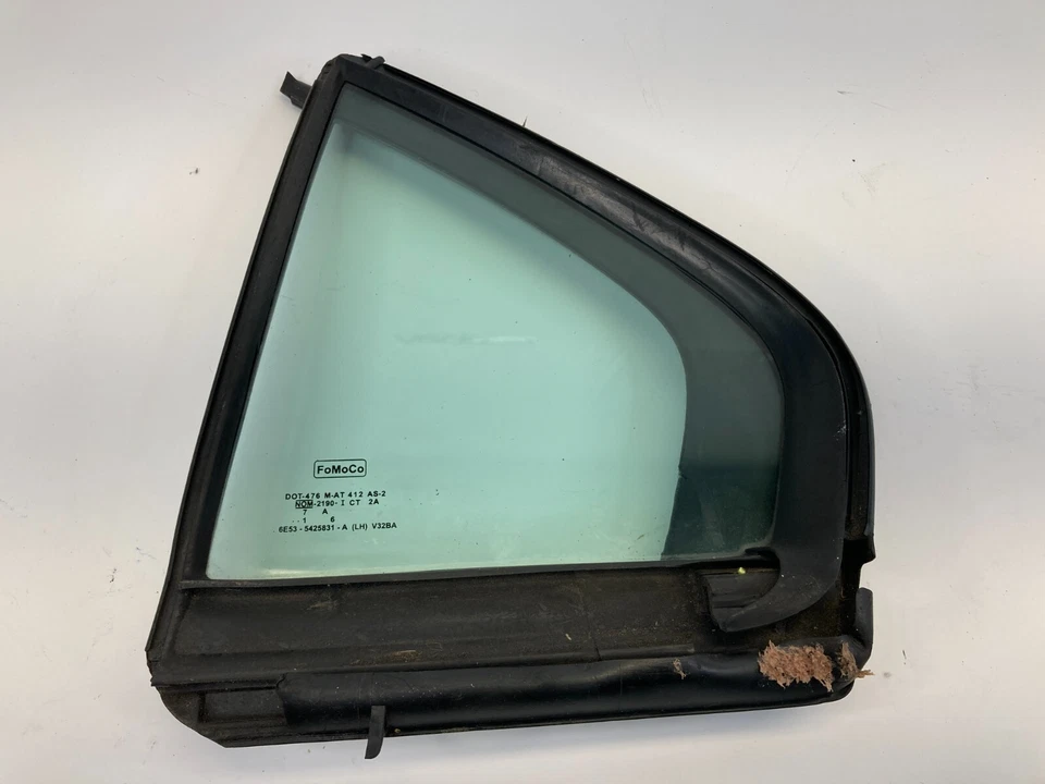 2006-2011 Mercury Milan Rear Left Back Window Quarter Glass Fixed Vent OEM — 第 4/4 张图片