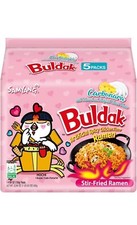 5 Pack Samyang Buldak Spicy Chicken Carbonara Flavor Ramen 140g FREE SHIP