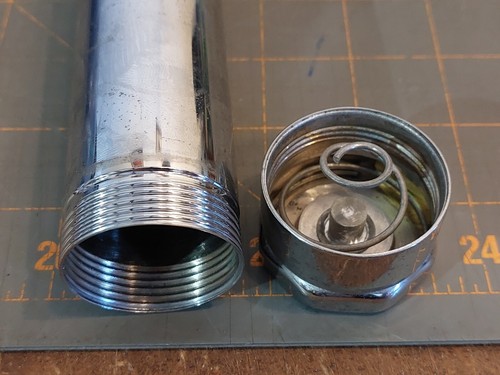 Heiland Research Chrome Flash Tube Star Wars Poignée Sabre laser Vader Kylo Ren - Photo 15/24